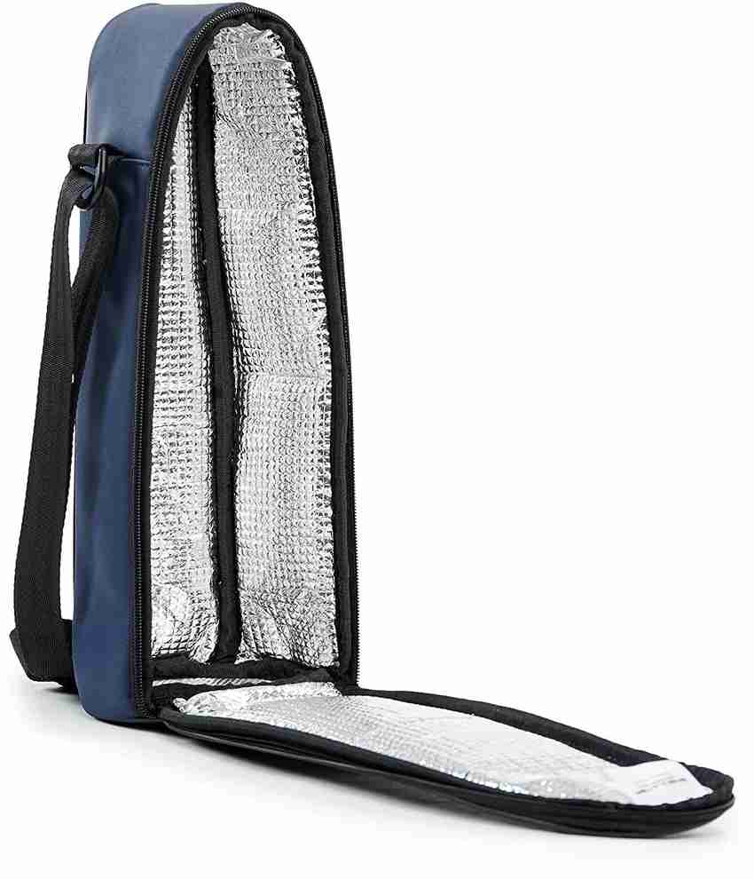 Atipriya Insulated Water Bottle Bag 2 Liter Polyester Sleeve Cover Blue