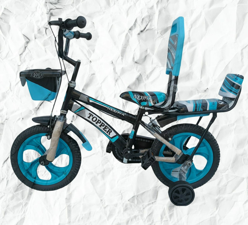 VK BIKES VK TOPPER DOUBLE SEAT FOR SIBLINGS LIGHT BLUE FOR KIDS