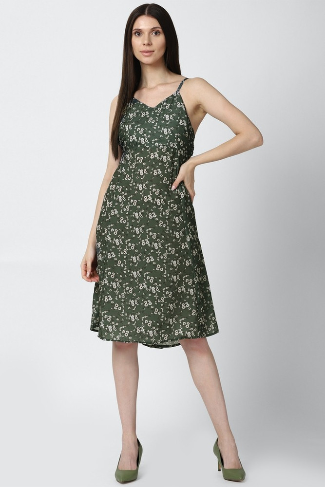 FOREVER 21 Women A line Green Dress Buy FOREVER 21 Women A line Green Dress Online at Best Prices in India Flipkart