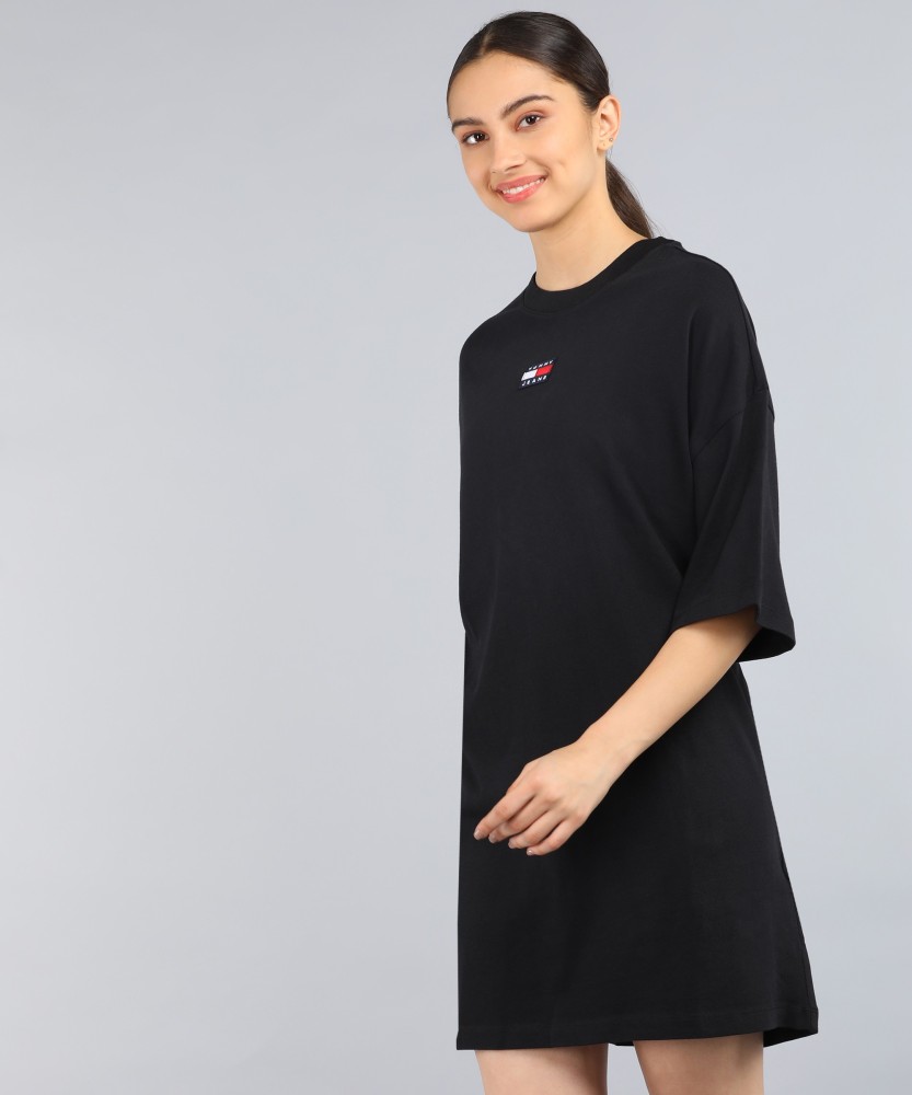 Tommy hilfiger oversized t best sale shirt dress