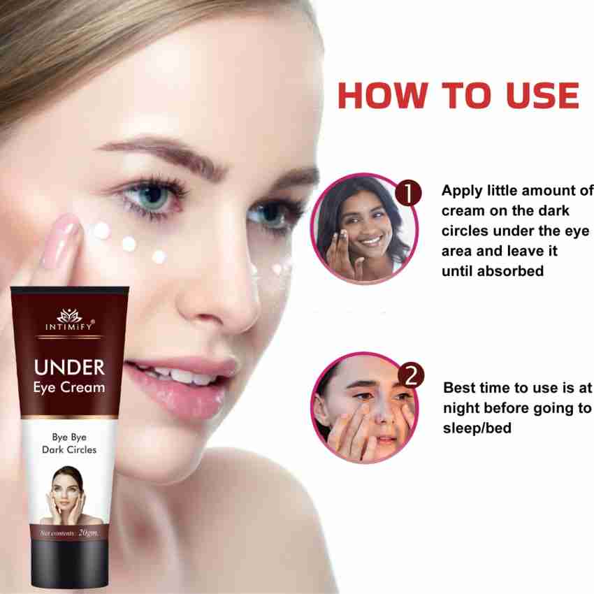 INTIMIFY Under Eye Cream For Men Women Helps Remove Dark