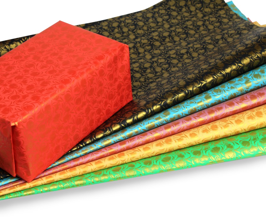 100 Multi Coloured Tissue Paper / Gift Wrap / Wrapping Paper Sheets 20 X 30  