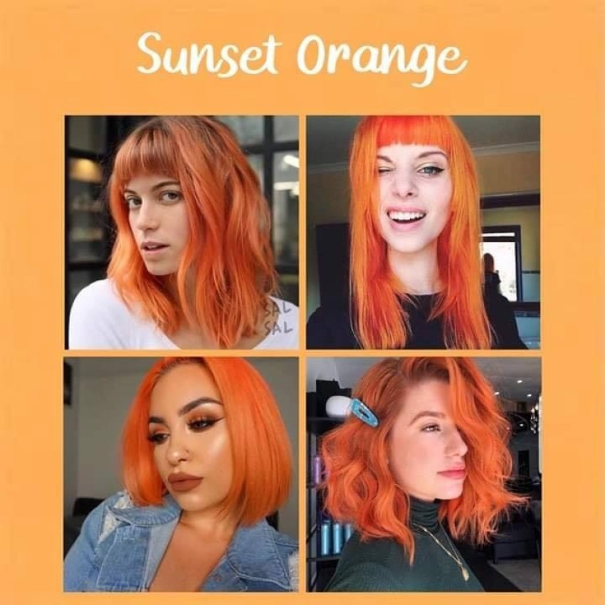 Porange *Neon UV Reactive Orange Hair Dye