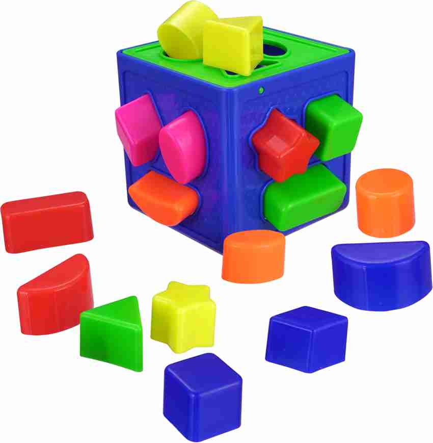 BitFeex Shape Sorter Column Puzzle Stacking for 1 year and above