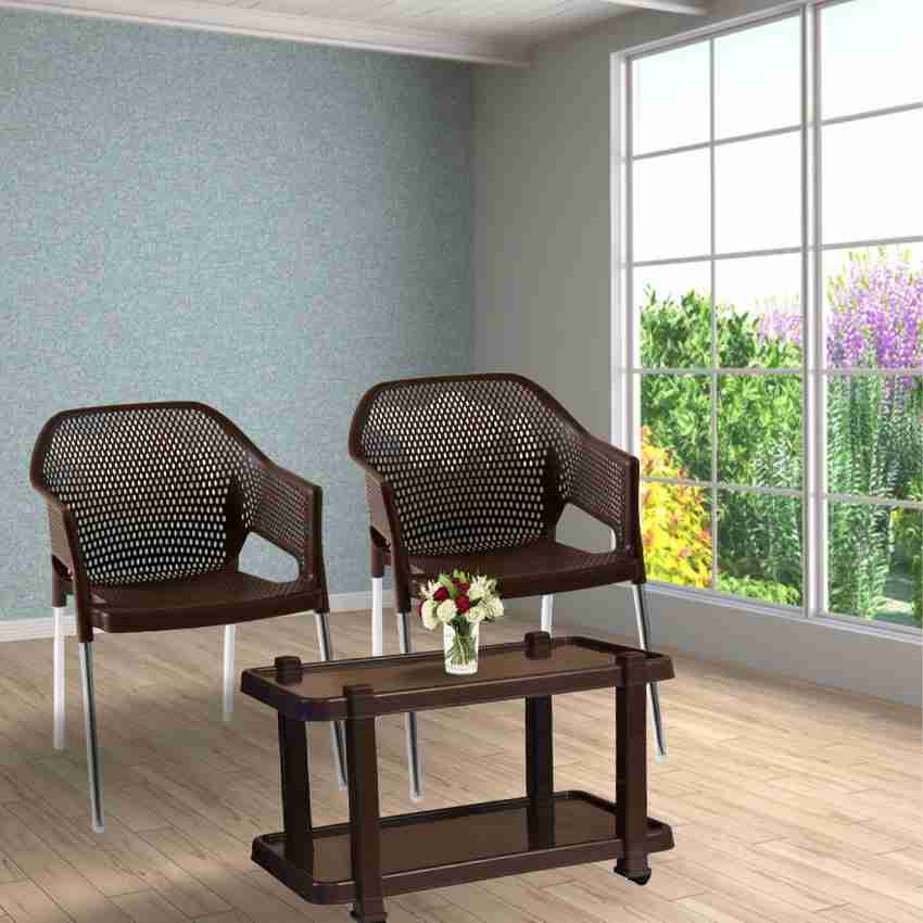 Plastic sofa set clearance flipkart