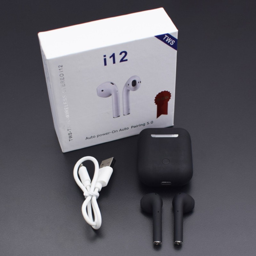 I12 tws wireless bluetooth ear pods with hotsell charging box