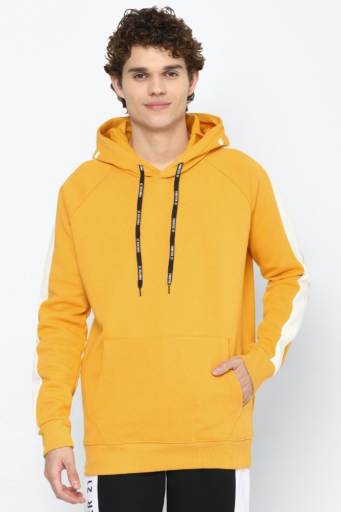 Forever 21 yellow sweatshirt clearance