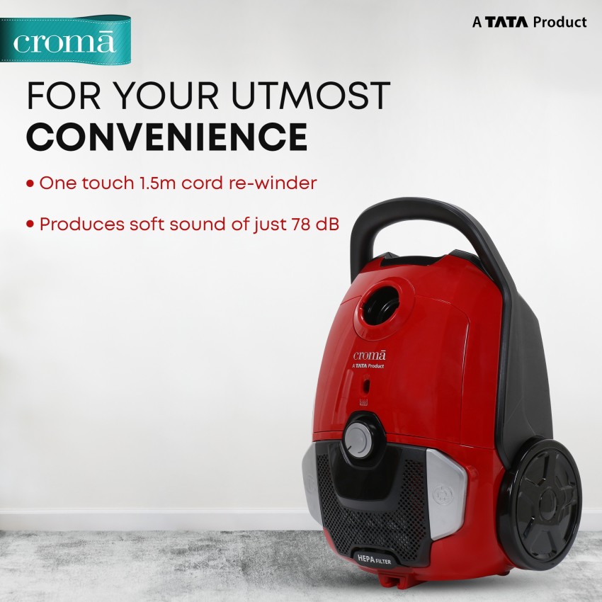 croma vacuum cleaner 1000w