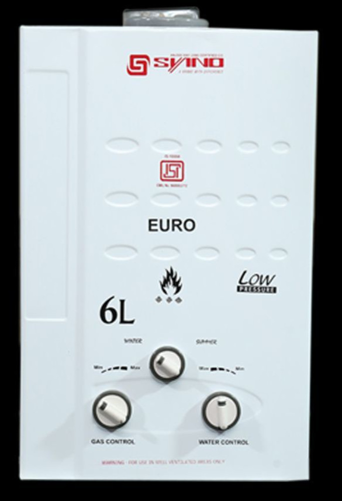 Syano 6 L Gas Water Geyser (Euro, white/Red) Price in India - Buy Syano 6 L  Gas Water Geyser (Euro, white/Red) online at Flipkart.com