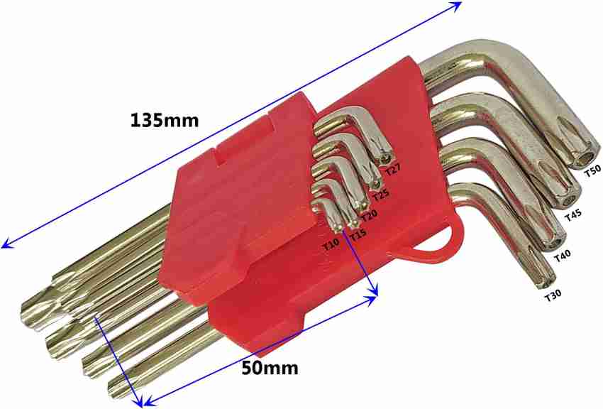Star allen key sizes sale