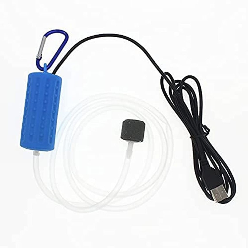 Qpets Quietest Portable Aquarium Air Pump - USB Air Pump - Air