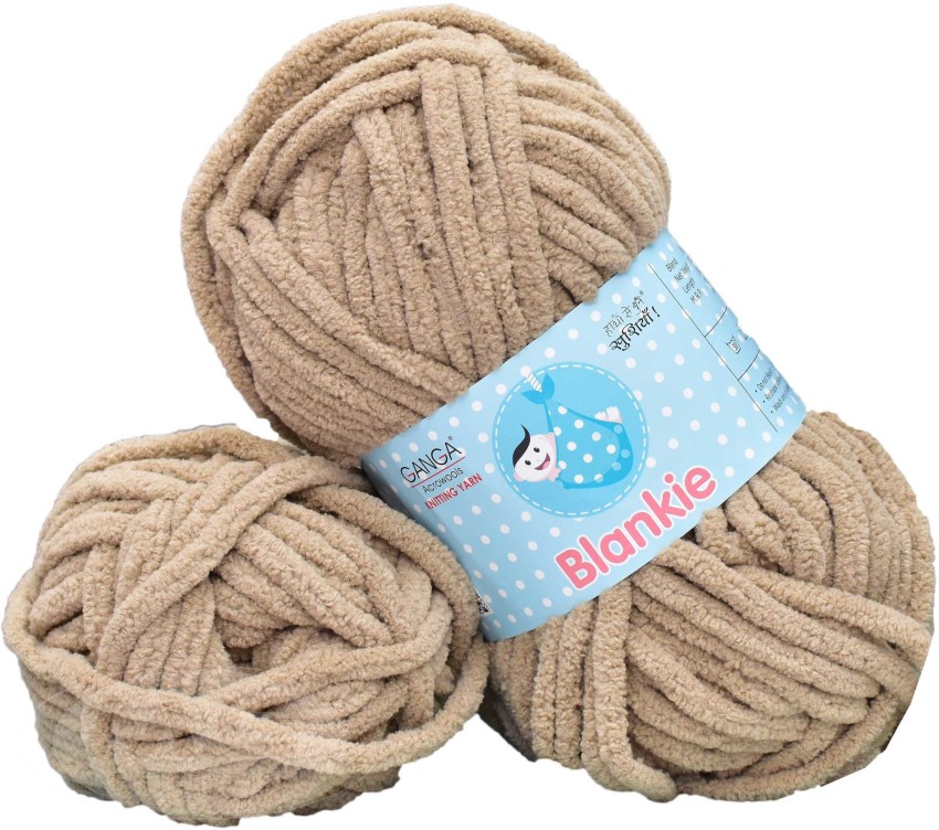 M.G Enterprise Knitting Yarn Thick Chunky Wool, Blankie Skin 200 gm -  Knitting Yarn Thick Chunky Wool, Blankie Skin 200 gm . shop for M.G  Enterprise products in India.