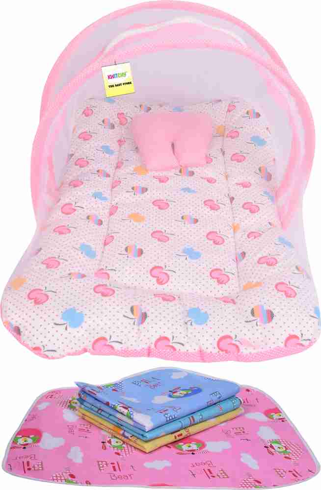 Baby bed with mosquito net flipkart best sale