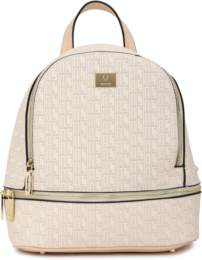 Allen Solly Backpacks 18 L Backpack Cream - Price in India