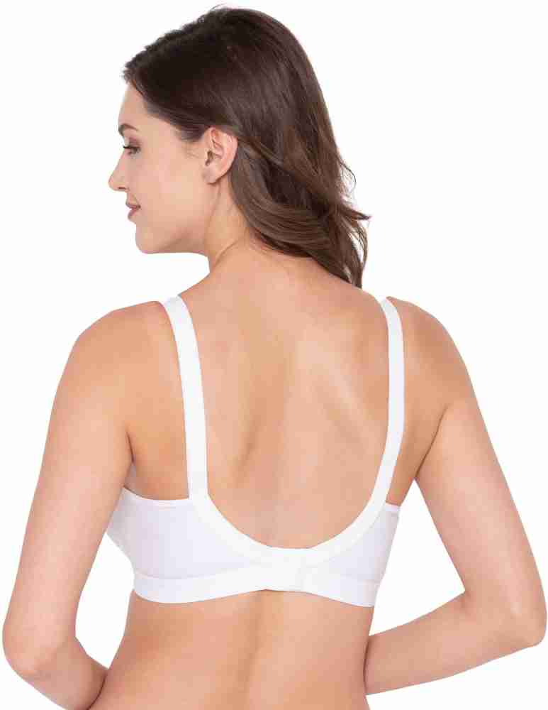 SOUMINIE Souminie Women's Cotton Seamless Plus Size Bra- Cross Fit
