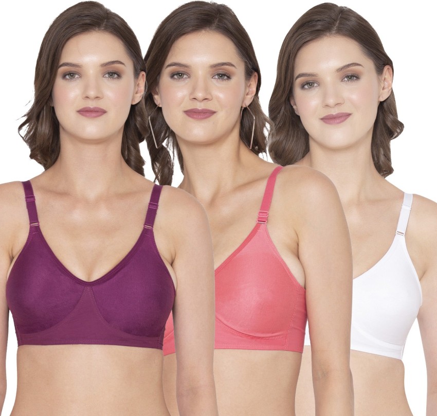 Buy SOUMINIE Womenrsquo;s Pure Cotton Non Padded Full Coverage Everyday Bra  Online In India At Discounted Prices