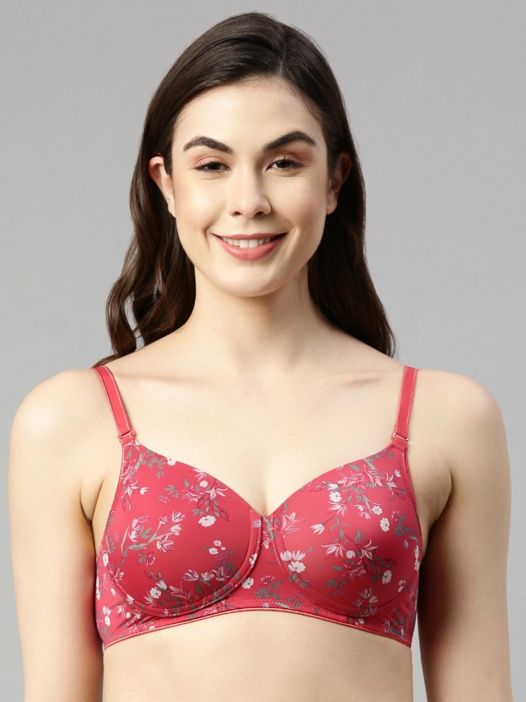 Enamor women detachable straps T-shirt bra online--Sapphire
