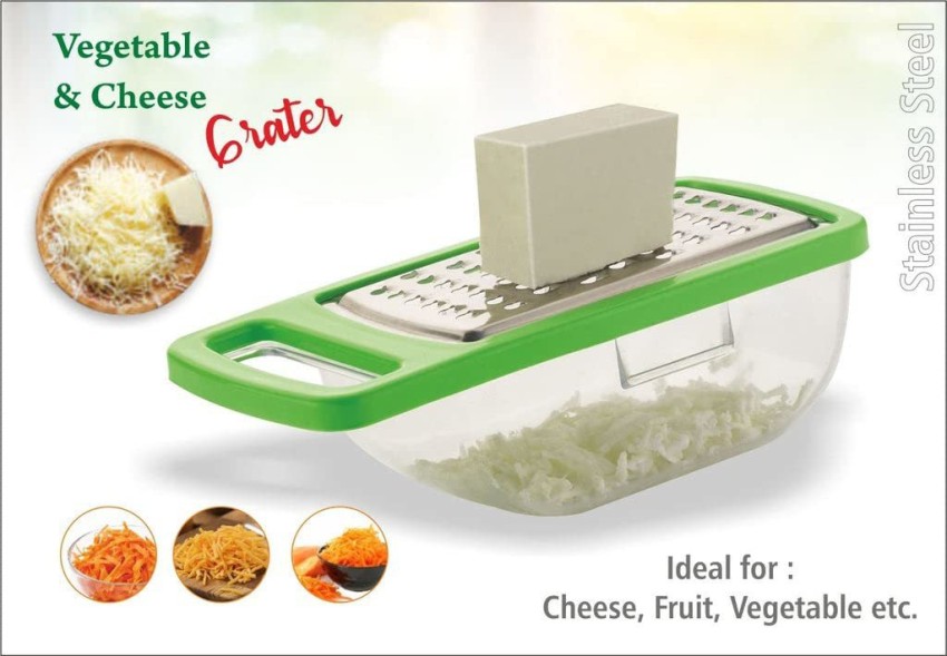 4-in-1 Vegetable&Cheese Grater, Box Grater for Cheese Stainless