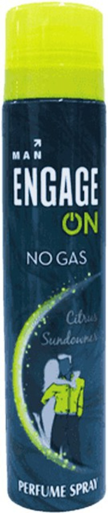Engage No Gas Citrus Sundowner Perfume Body Spray For Men