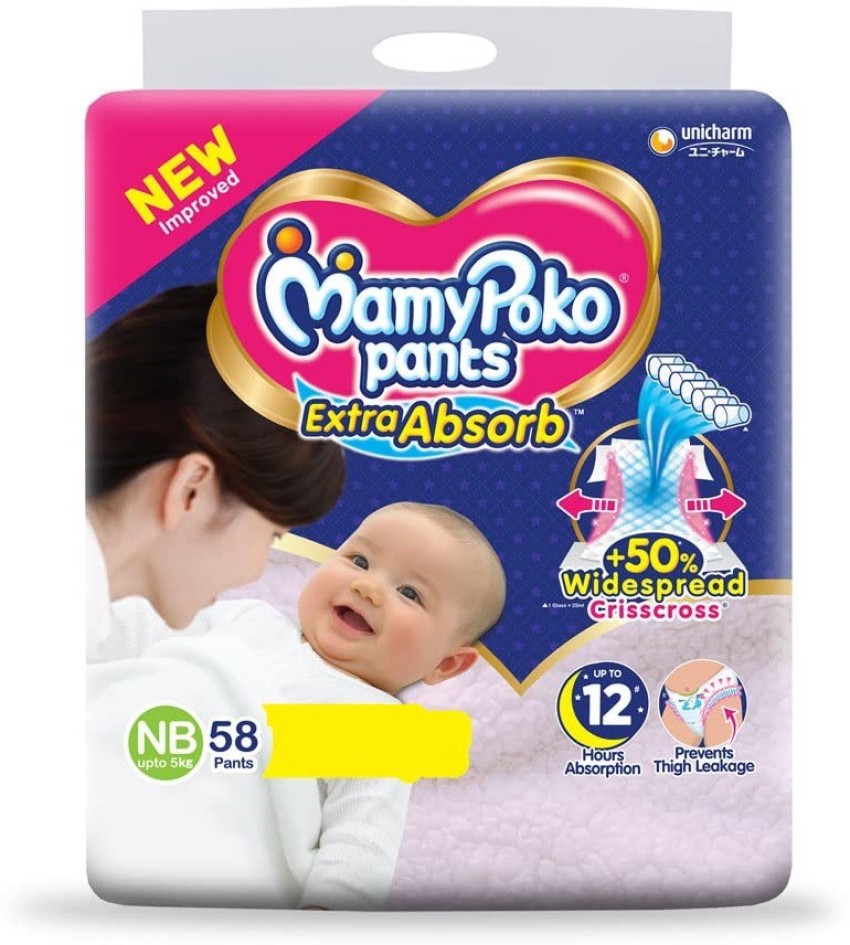 Buy MamyPoko Extra Absorb Pants M 6 count 7 12 kg Online at Best  Prices in India  JioMart