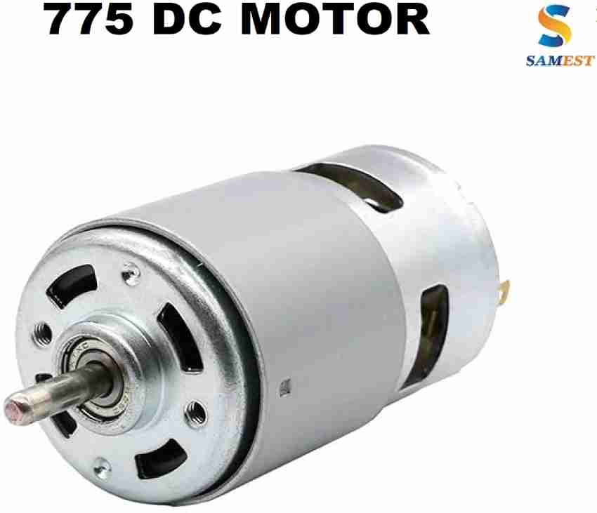 DC 775 Motor 12V-36V 24V 3500-9000RPM 775 Motor Ball Bearing Large Torque  High Power Low Noise DC Motor for Electrical Tools