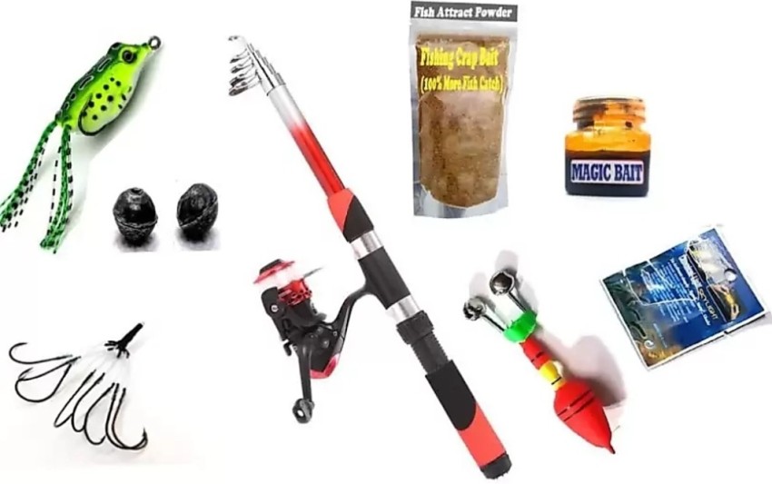Brighht 2.1M Fishing Gear Set Fishing Supplies Full Set of Fishing  Accessories 2.1M Fishing Gear Set Fishing Supplies Full Set of Fishing  Accessories Multicolor Fishing Rod Price in India - Buy Brighht