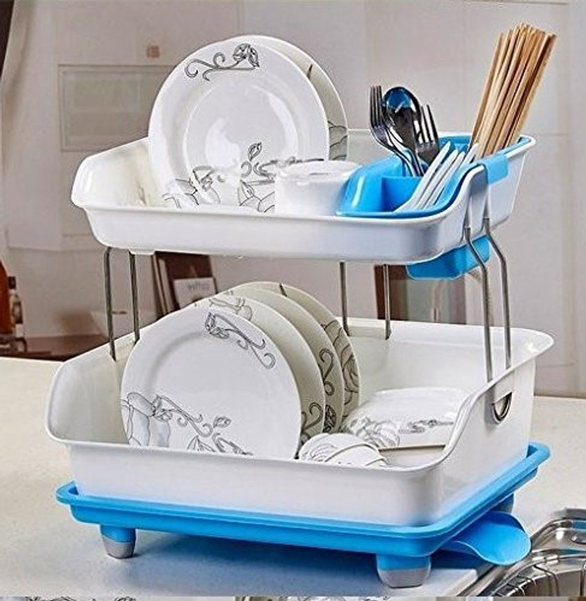 Plastic plate sales stand for kitchen