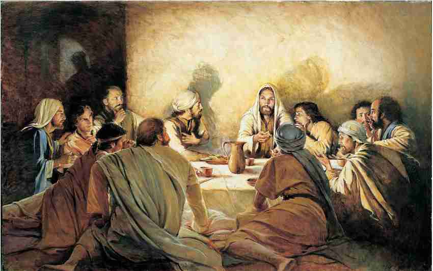 Elegance LAST SUPPER OF JESUS CHRIST Canvas 36 inch x 57.5 inch