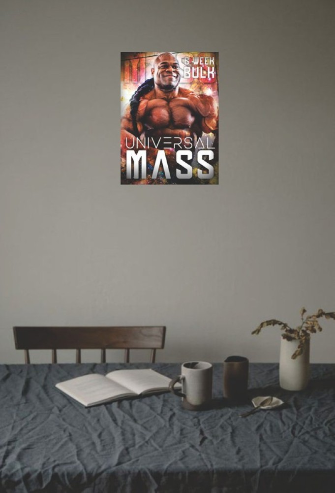 UNIVERSAL MASS Multicolor Wall Posters 18x12 3D Poster - Abstract