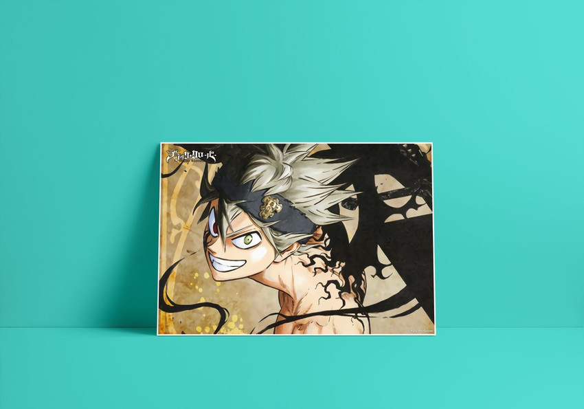 Black Clover Asta Anime Hd Matte Finish Poster Paper Print - Animation &  Cartoons posters in India - Buy art, film, design, movie, music, nature and  educational paintings/wallpapers at