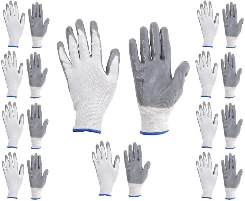 Auto E-Shopping Industrial Hand Safety Gloves Cut Resistant Non Slip Free  Size 10 Pairs Nylon Safety Gloves Price in India - Buy Auto E-Shopping  Industrial Hand Safety Gloves Cut Resistant Non Slip