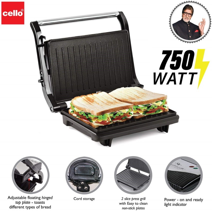  Panini Press Grill, Yabano Gourmet Sandwich Maker Non