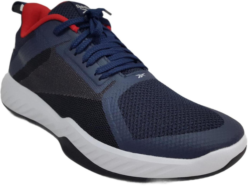 Reebok shoes shop red and blue