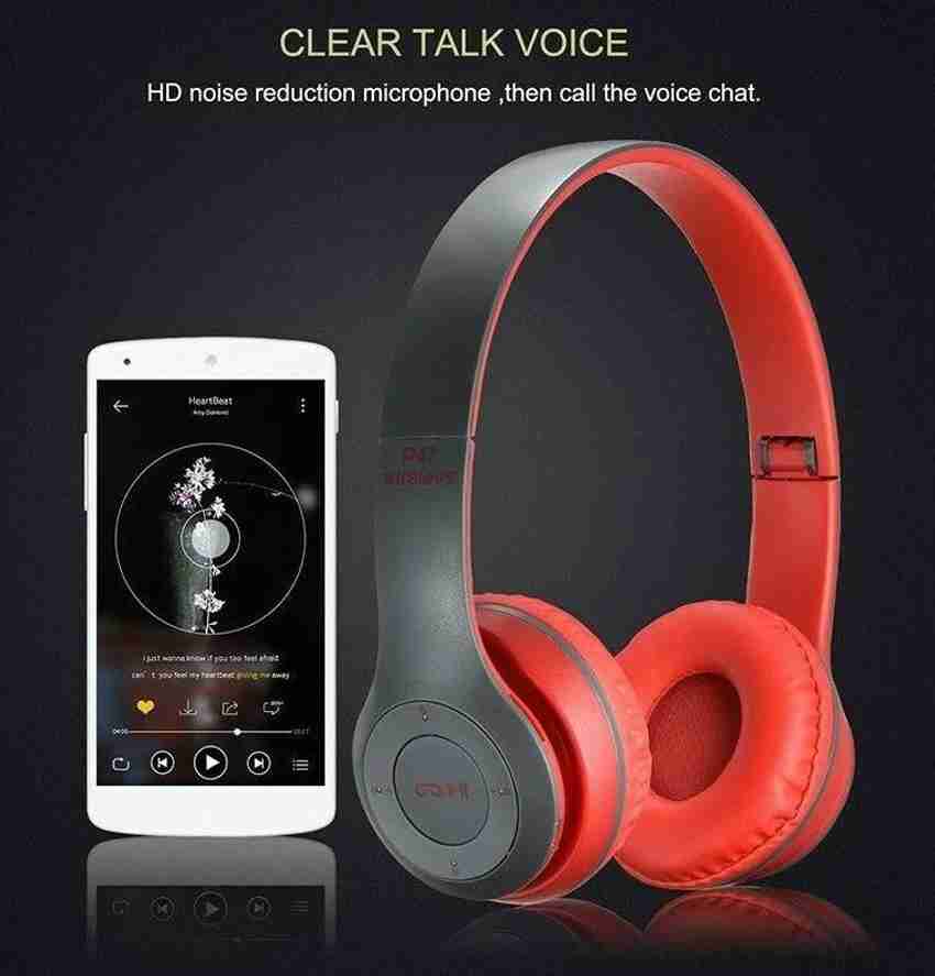RECTITUDE P 47 Foldable high bass good quality fancy cool wireless