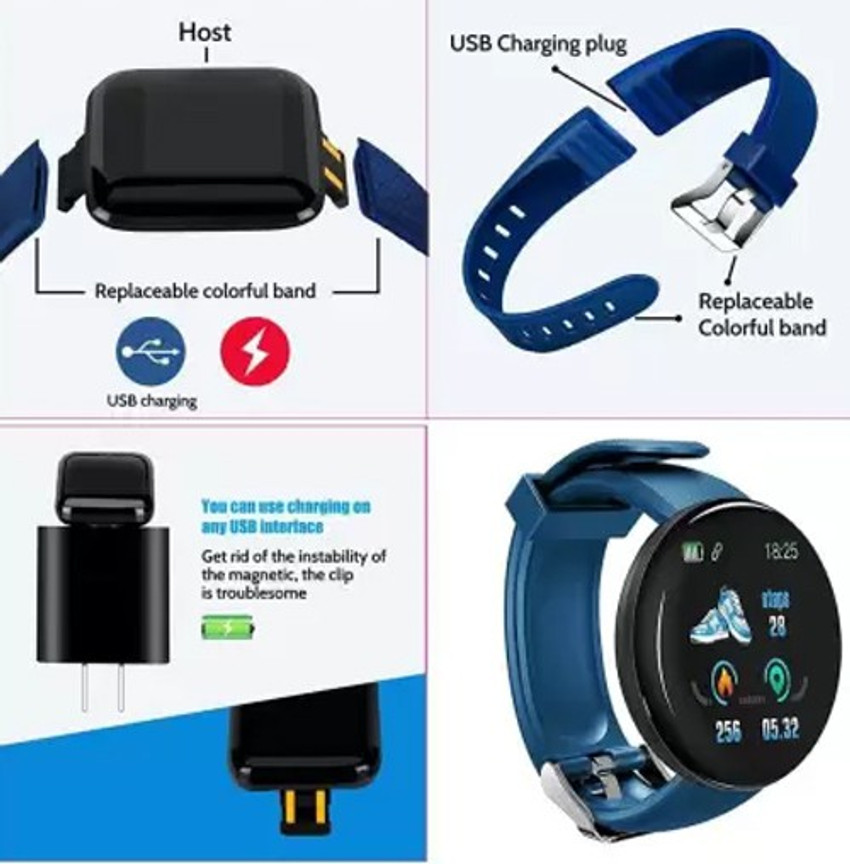 G2L Smart Watch fitness band Blood Pressure Heart Rate Monitor