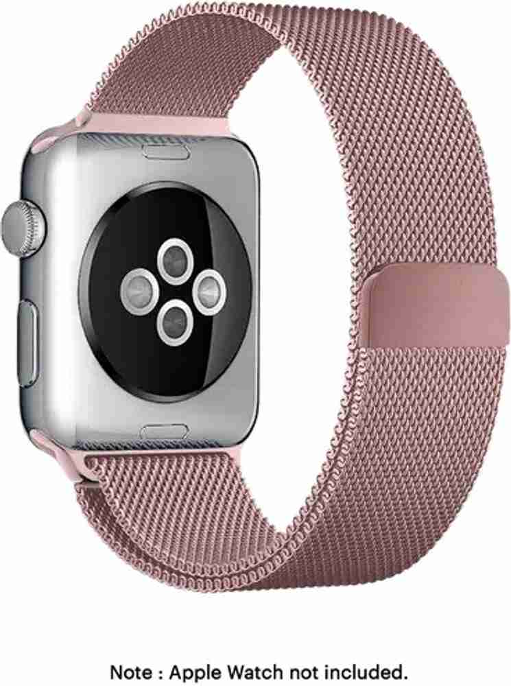 Big Wings Premium Metal Watch Strap for iWatch Series 7 6 5 4 3 2 1 SE SIZE 40 41 mm Smart Watch Strap