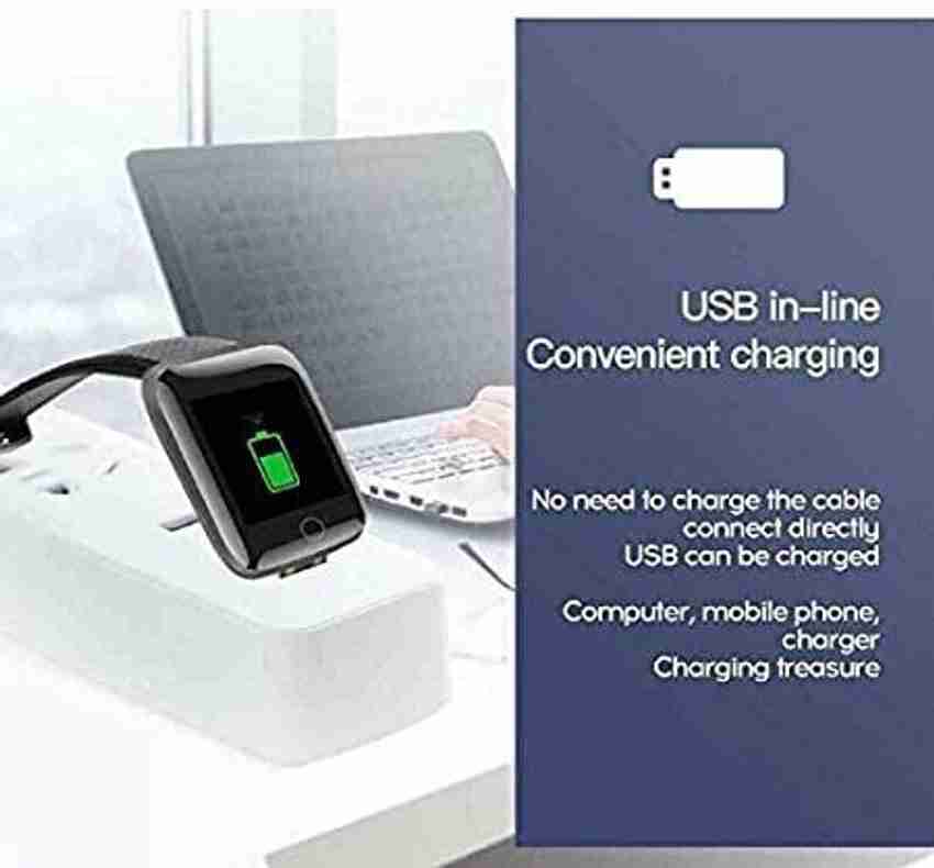 116 plus smart deals watch not charging