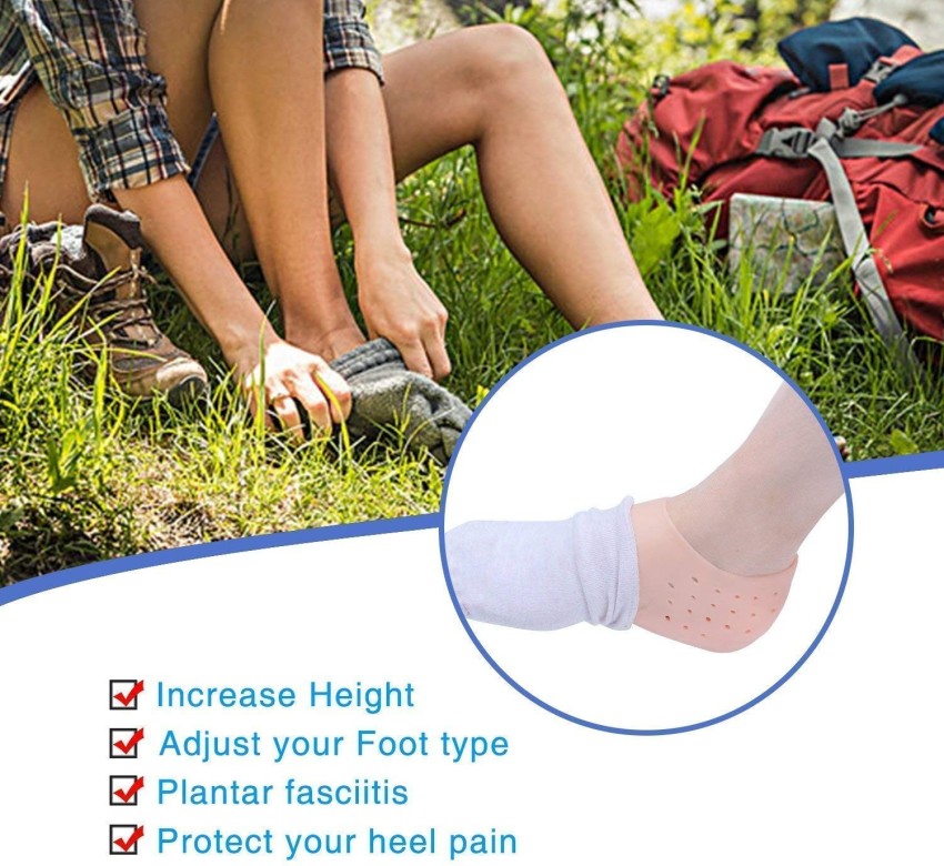 NJ FITTY Silicone Gel Heel Pad Socks for Heel Swelling Pain Relief Heel  Support - Buy NJ FITTY Silicone Gel Heel Pad Socks for Heel Swelling Pain  Relief Heel Support Online at