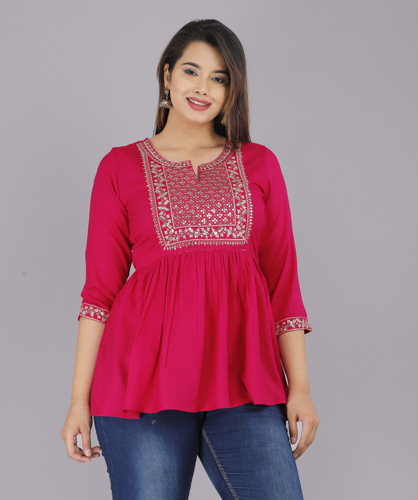 flipkart red top