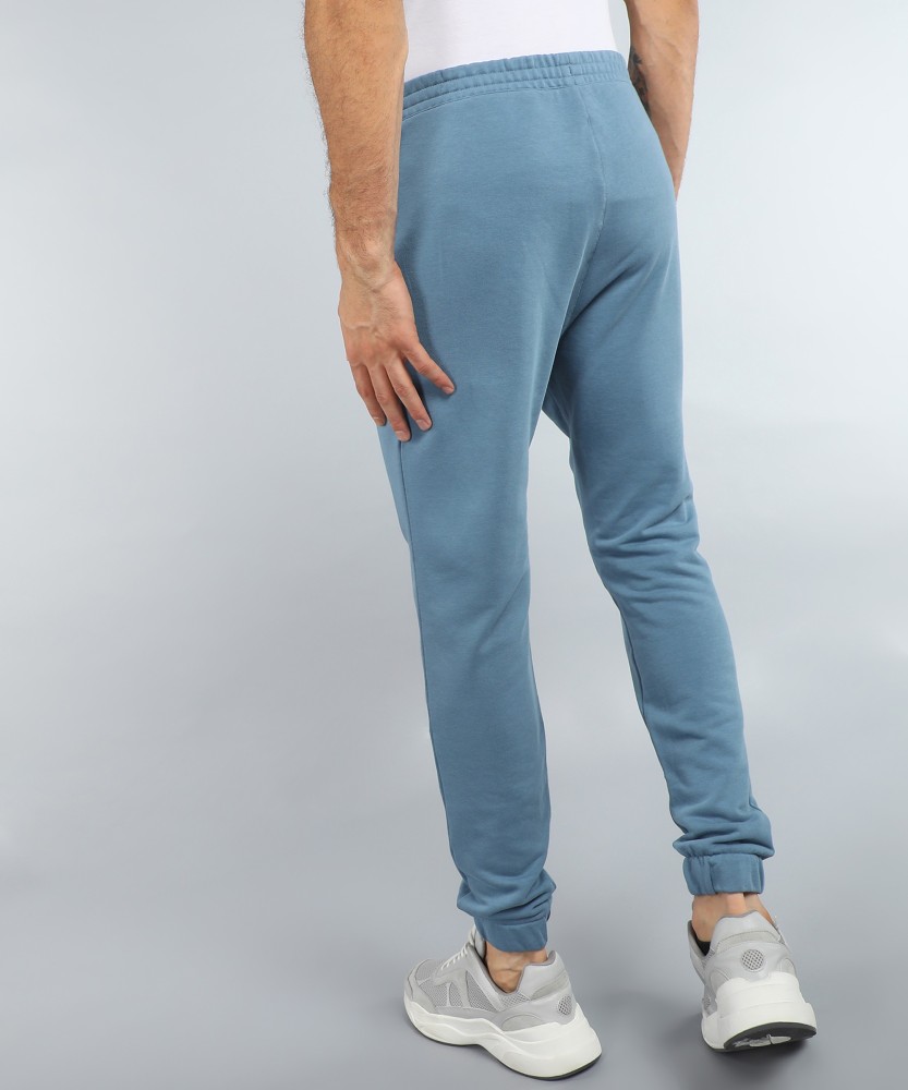 Adidas blue joggers on sale mens