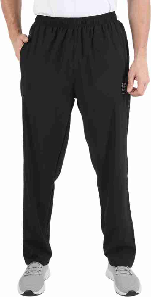 Shiv Shakti Self Design Men Black Track Pants - Buy Shiv Shakti