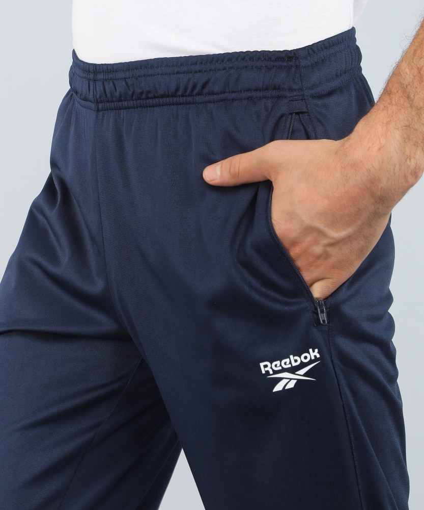 Buy Men Blue Solid WOR Woven Training Track Pants online  Looksgudin