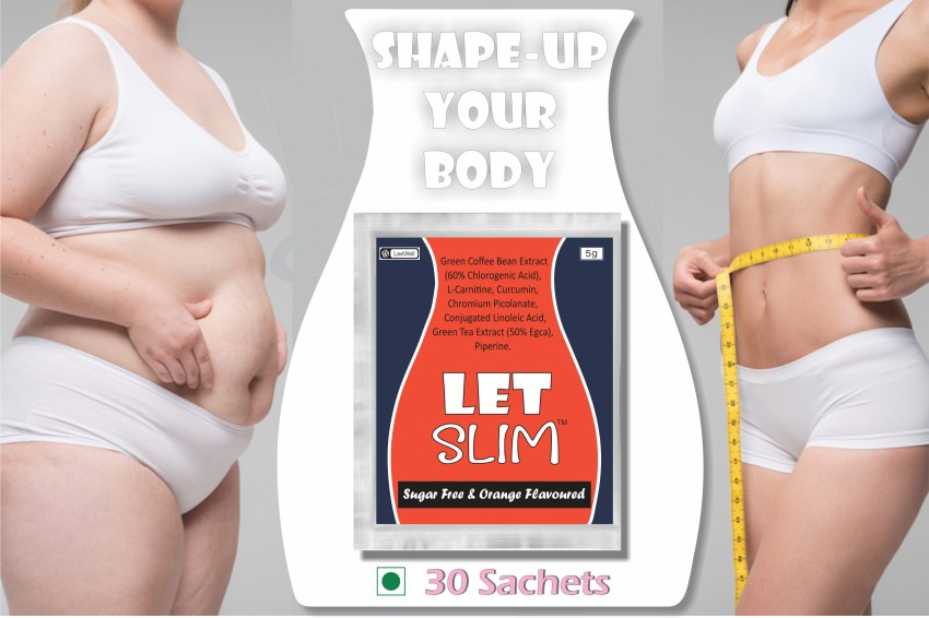 LET SLIM Stomach, Hips, Butt & Thighs Fat burner & Weight Loss