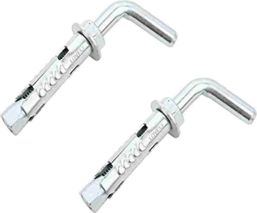 Lovely 8x75 mm Stainless Steel L Hook Fastener Geyser Hook Hanger