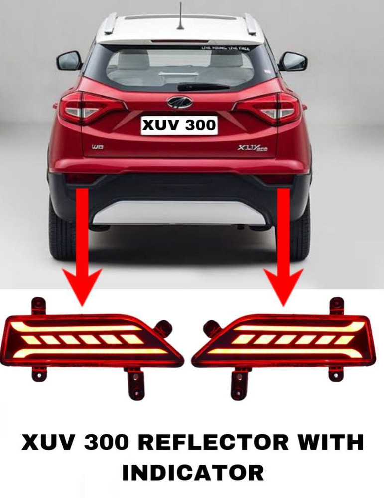 Xuv300 back clearance bumper