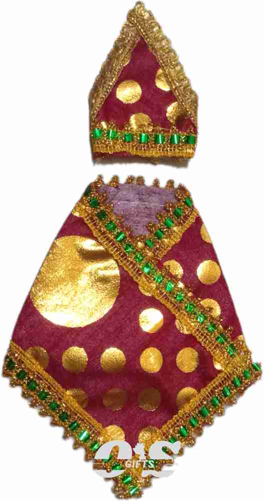 OM SAI GIFTS Sai Baba Statue Vastra Poshak Cloth Suitable For 3.5Inch 0no Saibaba Statue Dress