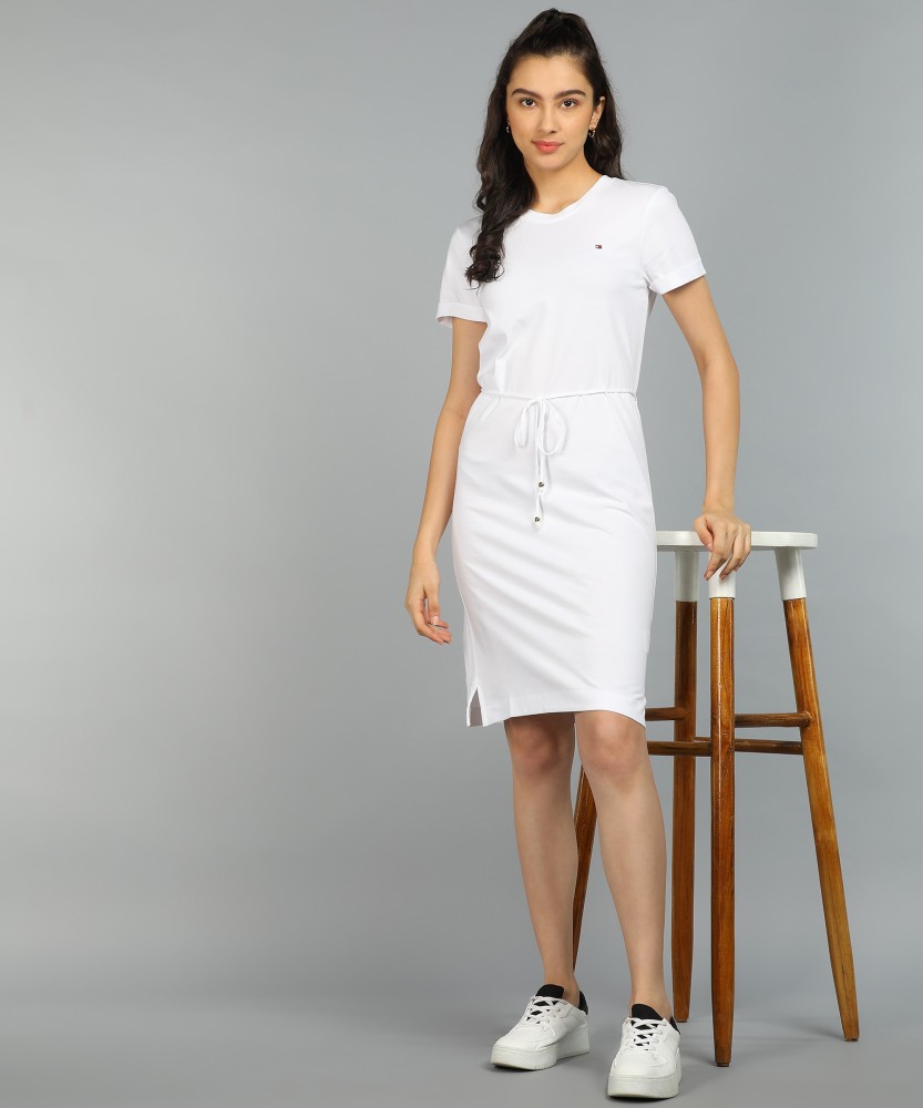 White dress deals tommy hilfiger