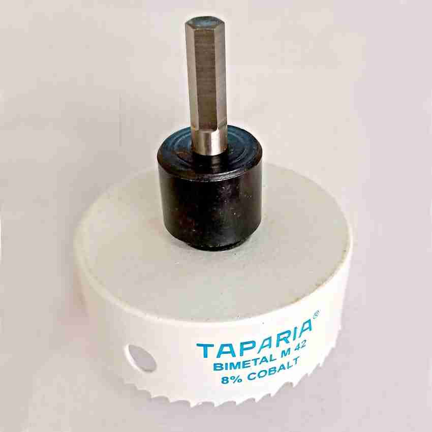TAPARIA HSM 48 Bi Metal Mini Hole Saw with Arbor Price in India