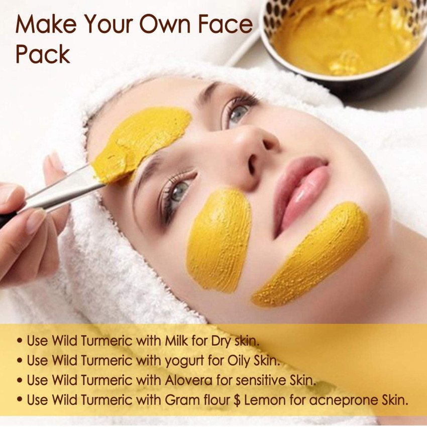FORTUNATE Kasturi Haldi Face Pack Powder