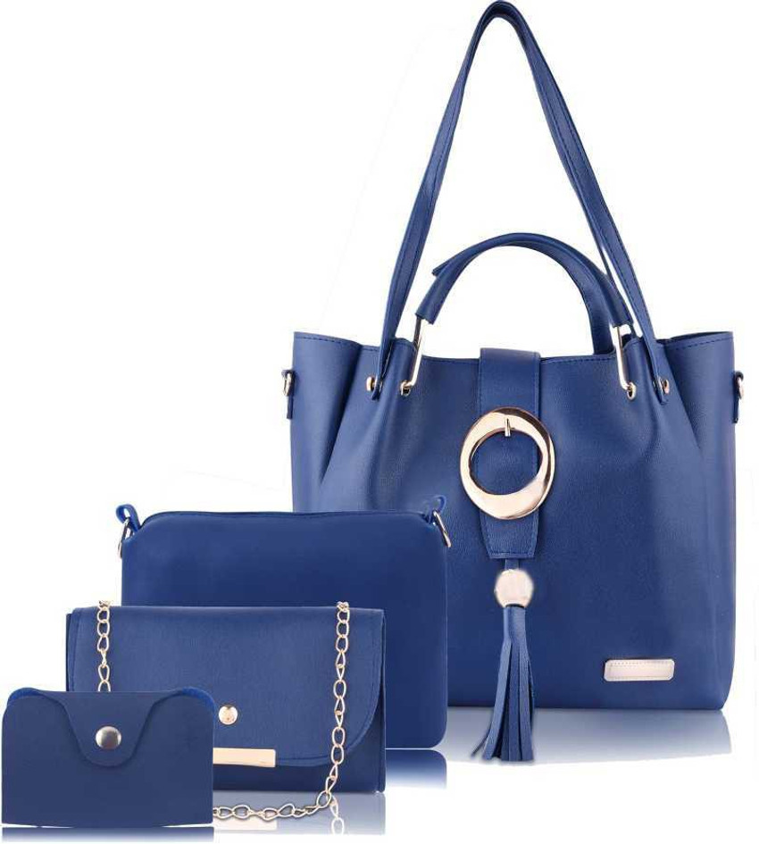 Buy Women Craft Girls Blue Handbag Navy Blue Online Best Price in India Flipkart